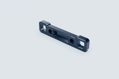 Cale Arrière Aluminium INTECH 300003 CNC Pour BR-6 / BR-6E - Réglage 1.5-3.5° Neuf