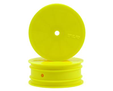 Jantes 22 3.0 avants jaunes (hexagones de 12mm) LOSI