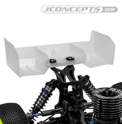 Aileron En Nylon Pour Voiture RC 1/8 - Melitt, Blanc, Dimensions 21,3 X 9,5 X 5 Cm - Pour Camions Tout-terrain Télécommandés