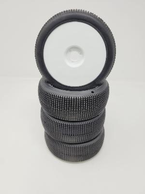 PNEUS WS03 GOMME 25 MONTÉS SUR JANTES BLANCHES (4) - NEUF D'USURES WS LINE