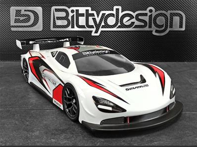 Carrosserie Seven20 190mm (non-peinte) BITTYDESIGN