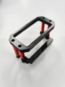 Support servo de direction carbone ROUGE EB48 2.0 / ET48 2.0 WS-LINE