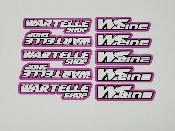 Sticker Wartelle Shop / WS Line 157x111 (différentes couleurs) WS-LINE