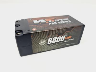 Accu Lipo Shorty 8800 130C 2S 7.6V HV (prise PK 5mm) WS-LINE