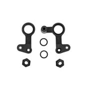 Bras de direction Noir pour RC10WC/FT TEAM-ASSOCIATED