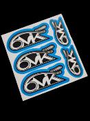 Autocollants 6MIK - différents choix de couleurs WS-LINE