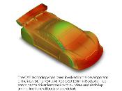 Carrosserie RS4 1/10 190mm Touring car EFRA4097 0.7mm (non peinte) BLITZ