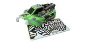 Carrosserie peinte verte MP9 Evo KYOSHO