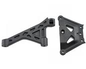 Platine et renfort de chassis avant plastique