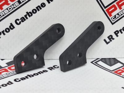 Bras de direction carbone 3mm (2) pour MP11 (IF712) LR PROD