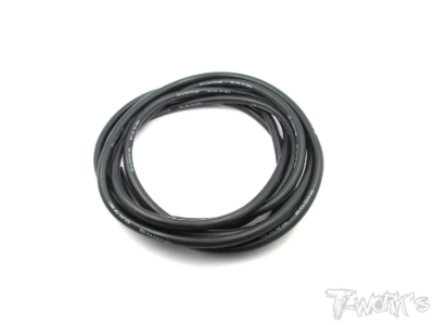 Câble silicone 12 gauge noir (2m) T-WORK'S