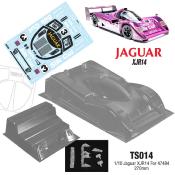 Carrosserie 1/10e JAGUAR XJR14 (non peinte) TEAM C