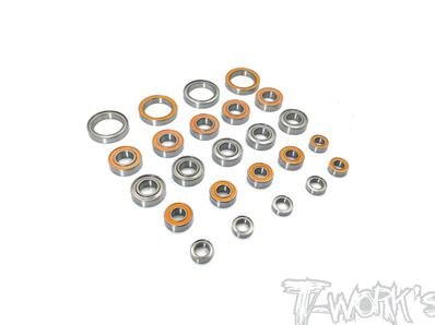 Kit complet de roulements étanches pour MBX-8 Nitro (24pcs) T-WORK'S