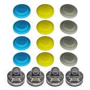 Bouchons d'amortisseurs pour Tekno EB & NB48 (4pcs) RC-PROJECT