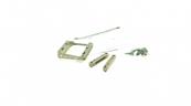 Support moteur Aluminium - inclinaison 6° SWORKZ