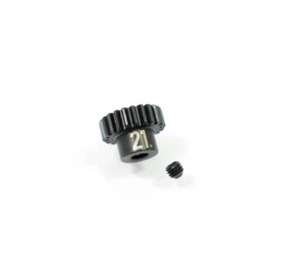 Pignon 1/8e MOD 0,8 alésage 5 mm acier dur, gravé, choix du nbre de dents TEKNO-RC