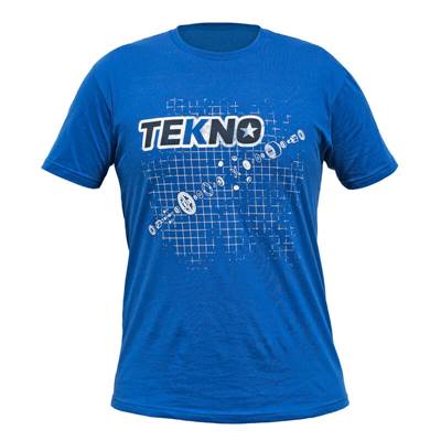 T-Shirt Bleu profond - Motif Différentiel TEKNO-RC