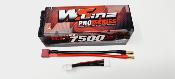 Accu Lipo 7500 80c 4S 14.8V (prises PK 5mm) +cordon DEANS/équilibrage WS-LINE