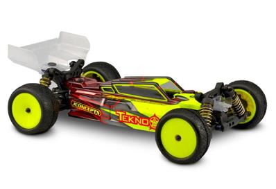 Carrosserie non-peinte F2 LIGHT pour Tekno EB410 avec aileron Type-S J-CONCEPTS