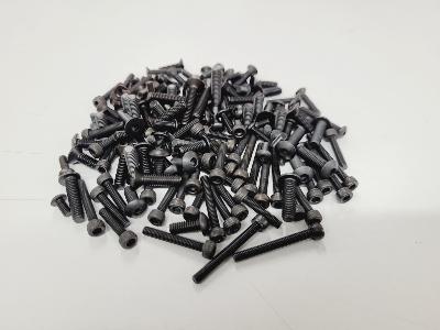 Set visserie Acier Bruni pour réfection châssis pour TEKNO EB48 2.2 (148 pieces) WS-LINE