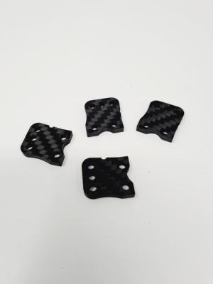 Rehausse de fusée arr carbone 3mm - "E2178" pour MBX8R LR PROD