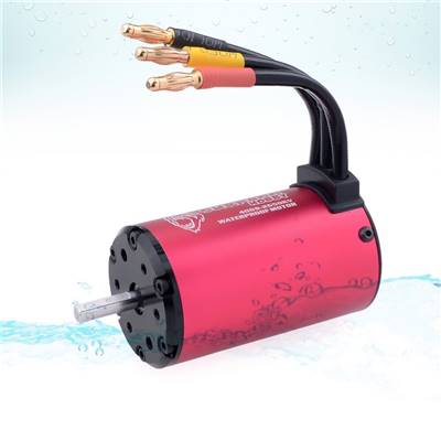 Moteur brushless Waterproof 4068 rouge et noir SURPASS HOBBY