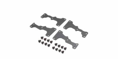 Kit de renforts de triangles avants carbone (4) MP11 KYOSHO