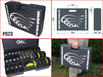 Valise pneus (pour 16 paires de pneus 1/8eTT) 6-MIK
