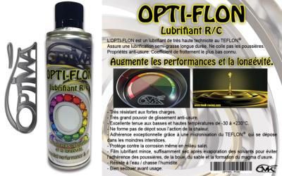 Lubrifiant Aerosol spécial roulements OPTIFLON (250ml) OPTIMA