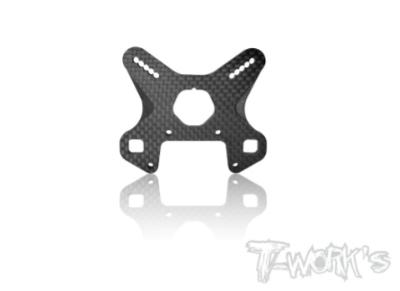 Support d'Amortisseurs AVT Carbone 4mm pour MBX8R T-WORK'S