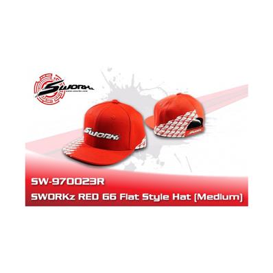 Casquette Flat Style Cap rouge SWORKZ