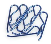 Clips de carrosserie bleus 1/8e (6)