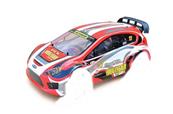 Carrosserie peinte FTX Hooligan rouge + aileron