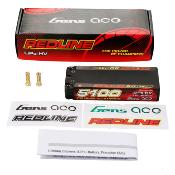 Lipo REDLINE 2.0 Mid Size 2S HV 7.6V 140C 5100 mAh GENS ACE