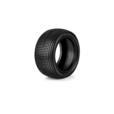 Pneus TT 1/10 arrière 2WD/4WD Carpet 102 - Med. (2) - HUDY