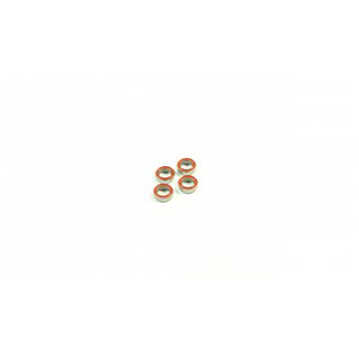 Roulements flasqués rouges 6x10x3mm (4) SWORKZ