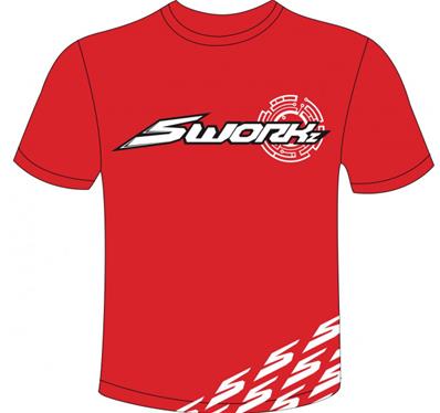 T-Shirt 2XL Rouge SWORKZ