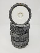 PNEUS RAPID GOMME 9/22 MONTÉS SUR JANTES BLANCHES (4) - 5% D'USURES 6-MIK