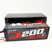 Accu Lipo 7200 50c 4S 14.8v (prise EC5) 4S2P WS-LINE