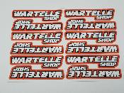 Stickers Wartelle Shop 157x111 (Différentes couleurs) WS-LINE