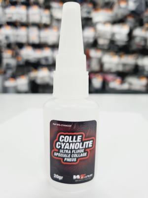 Colle Cyanolite Ultra Fluide "Spéciale Pneus" 20gr WS-LINE