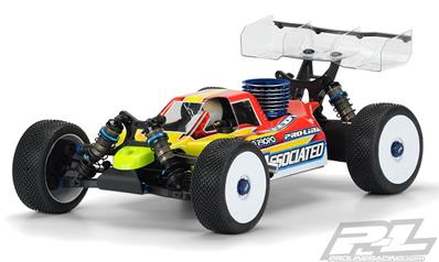 Carrosserie "Predator" pour Associated RC8B3 pré-découpé, non-peinte PROLINE RACING