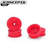 Jantes Avant large "PIONEER" 2.2" pour RC10 pour roulement (2 paires) (choix de couleurs) J-CONCEPTS