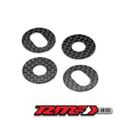 Renforts de carrosserie Carbone 4pcs (adhesif) J-CONCEPTS