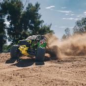 GORGON 4X2 MEGA 550 Brushed Monster Truck RTR avec batterie et chargeur, JAUNE - ARRMA