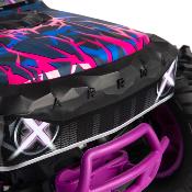 Monster 1/10 QUAKE 223S DSC 2WD RTR Brushless Monster Truck, Purple ARRMA