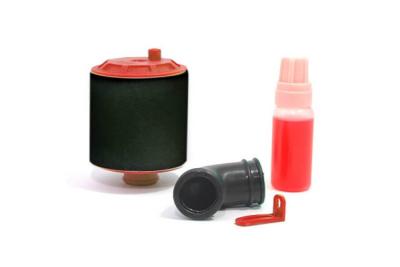 Filtre à air complet 1/10e avec huile ROUGE FASTRAX