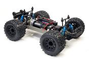 RAMRAIDER 1/10 BRUSHLESS MONSTER TRUCK RTR - RED/BLUE FTX RACING