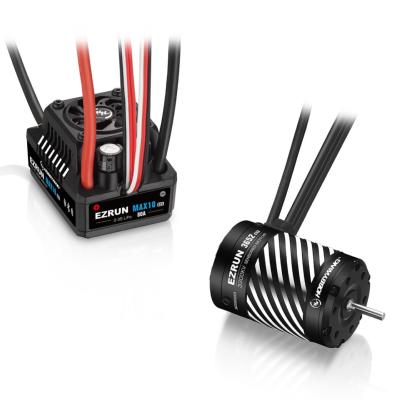 Combo EZRUN MAX10 G2S 80A + moteur 3652SD-3300Kv G3 HOBBYWING