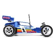 Mini JRX2 4x2 1/16e Buggy Brushed RTR Bleu LOSI